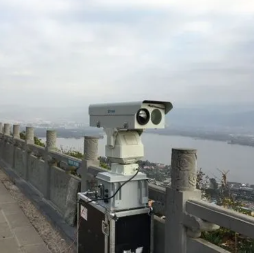 智慧渔政前端监控装备，5KM热成像重型云台监控预警摄像机